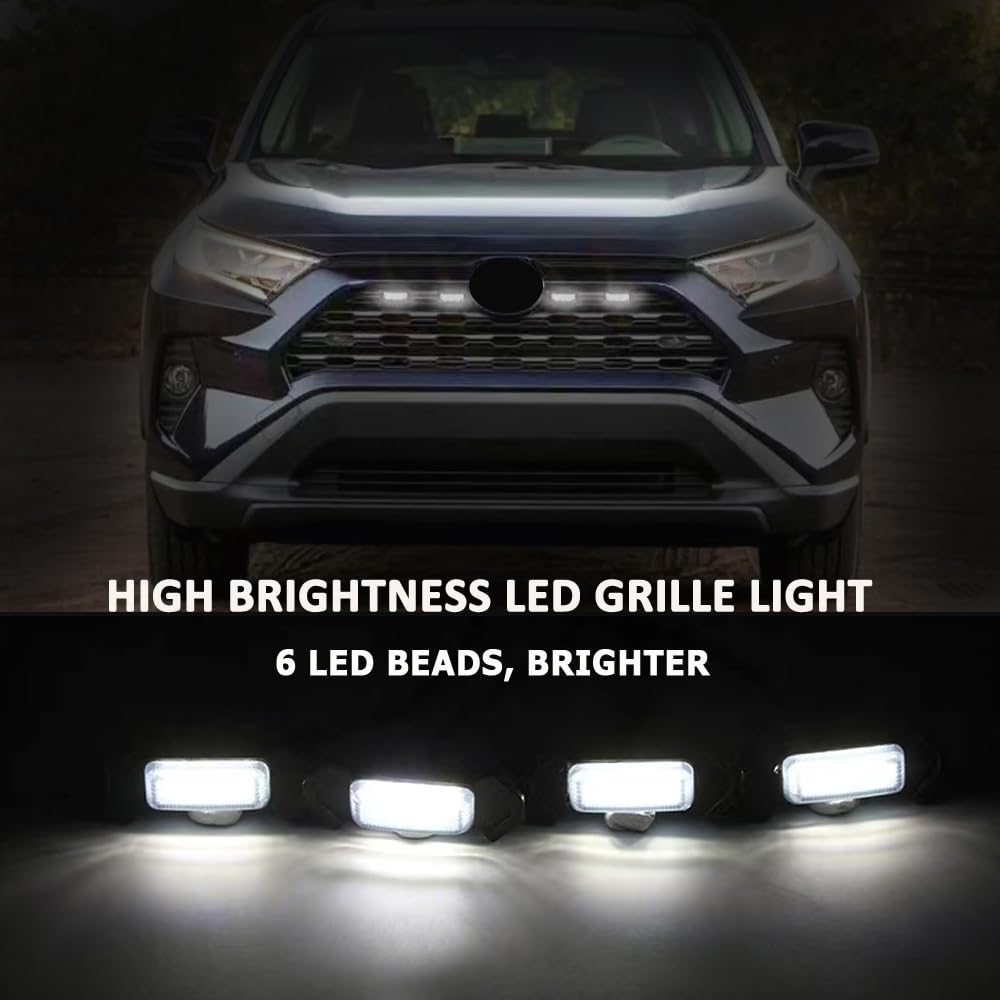 Amazon | LED グリルライト トヨタ RAV4 2019 2020 2021 2022 2023